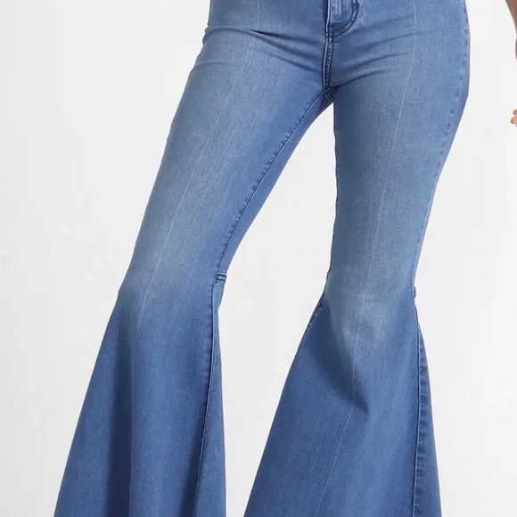 Free People Just Float On Flare Jeans - Picture 4 of 4